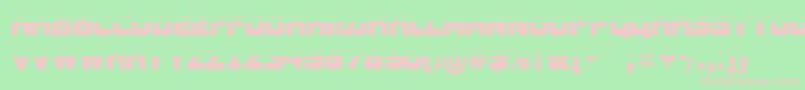 AConceptotitulnrbw Font – Pink Fonts on Green Background