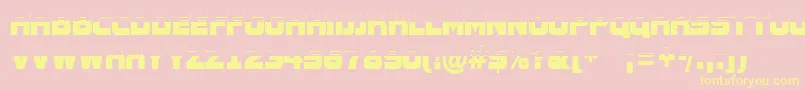 AConceptotitulnrbw Font – Yellow Fonts on Pink Background