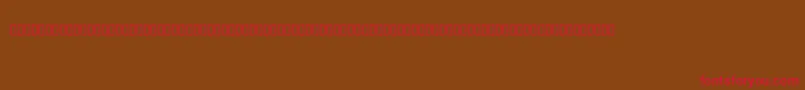 ShFarisi Font – Red Fonts on Brown Background