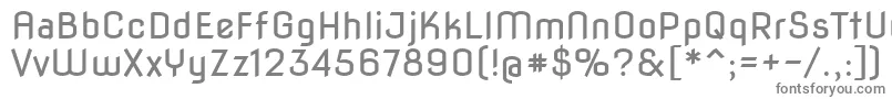 Шрифт Novaflat – серые шрифты