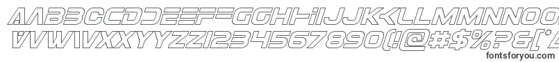 Шрифт Eurofighteroutital – шрифты, начинающиеся на E