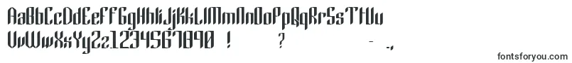 Шрифт Gothic45 – шрифты для заголовков