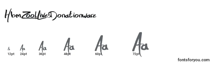 HbmZoolLivesDonationware Font Sizes