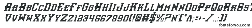 InterceptorCondensedItalic Font – Fonts for Linux
