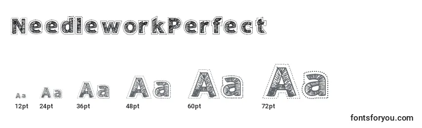 NeedleworkPerfect Font Sizes