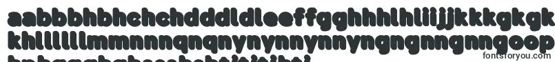 BubademoShadow Font – Sotho Fonts