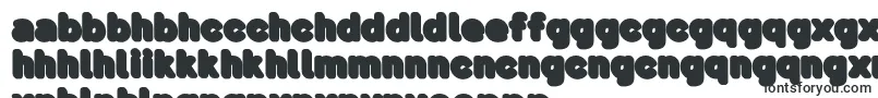 Шрифт BubademoShadow – зулу шрифты