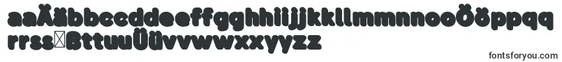 BubademoShadow-fontti – saksalaiset fontit