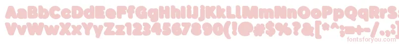 BubademoShadow Font – Pink Fonts