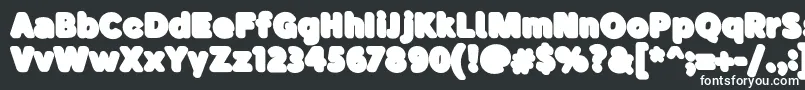 BubademoShadow Font – White Fonts