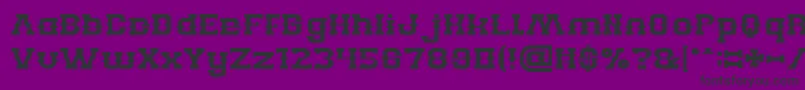 BillyTheKid Font – Black Fonts on Purple Background