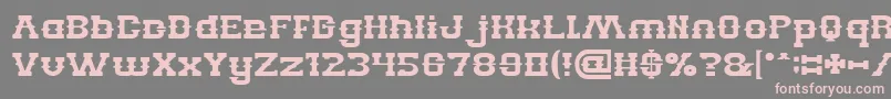 BillyTheKid Font – Pink Fonts on Gray Background