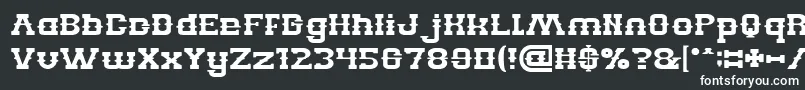 BillyTheKid Font – White Fonts on Black Background