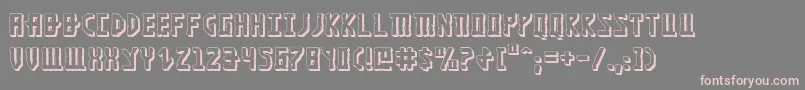 More about Khazad3D Font Khazad3D Font – Pink Fonts on Gray Background