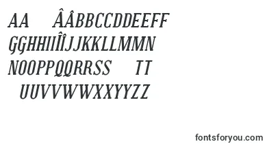 CovingtonScBoldItalic font – romanian Fonts