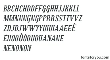 CovingtonScBoldItalic font – creole Fonts