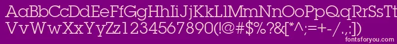 TorrentgraphicsskRegular Font – Pink Fonts on Purple Background