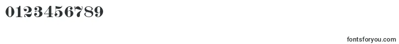 GotischRegular Font – Fonts for Numbers and Digits