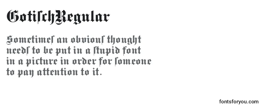 GotischRegular Font