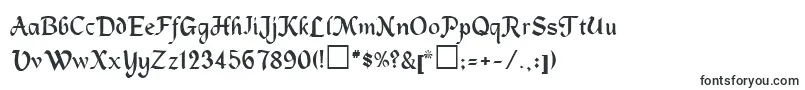 Шрифт MagnetaRegular – шрифты с вензелями (монограмма)