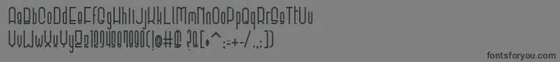 ElevantBold Font – Black Fonts on Gray Background