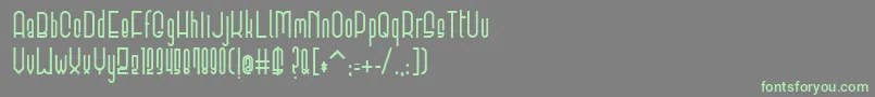 More about ElevantBold Font ElevantBold Font – Green Fonts on Gray Background
