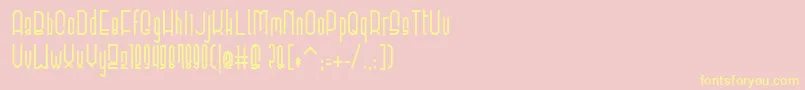 More about ElevantBold Font ElevantBold Font – Yellow Fonts on Pink Background