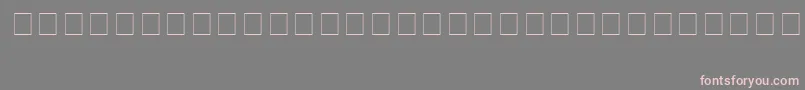 Info6 Font – Pink Fonts on Gray Background