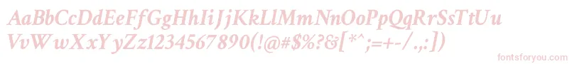 Crimsontext Bolditalic Font – Pink Fonts