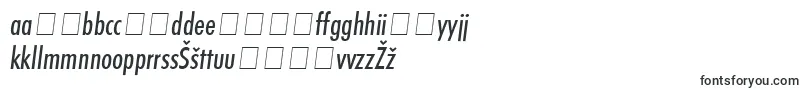 フォントStFunctionCondensedItalic – リトアニアのフォント