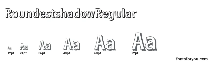 RoundestshadowRegular Font Sizes
