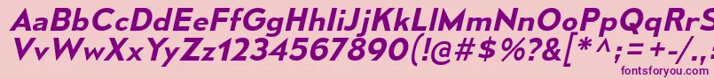 MesmerizeSeSbIt Font – Purple Fonts on Pink Background