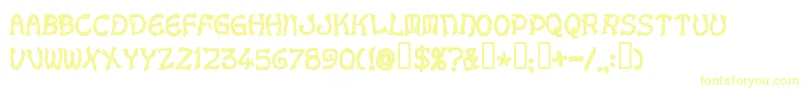 Voodoodollletters Font – Yellow Fonts