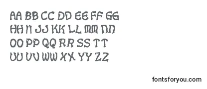 Voodoodollletters Font