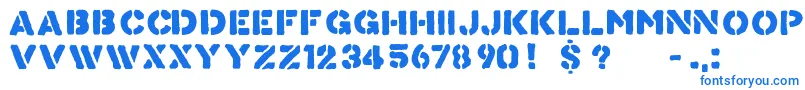 KnowYourProduct Font – Blue Fonts