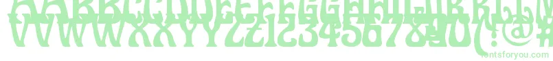 Doctorfibesdel-fontti – vihreät fontit