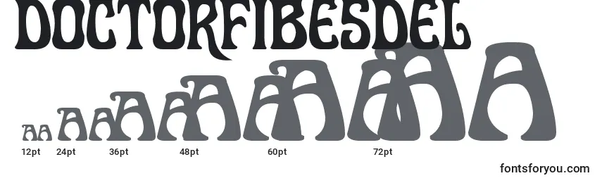 Doctorfibesdel Font Sizes