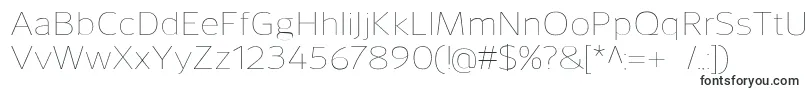 Шрифт SavileThin – типографские шрифты