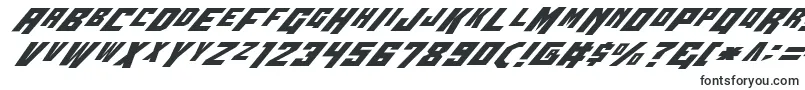 Шрифт WhiskeyBravoVictorItalic – научно-фантастические шрифты