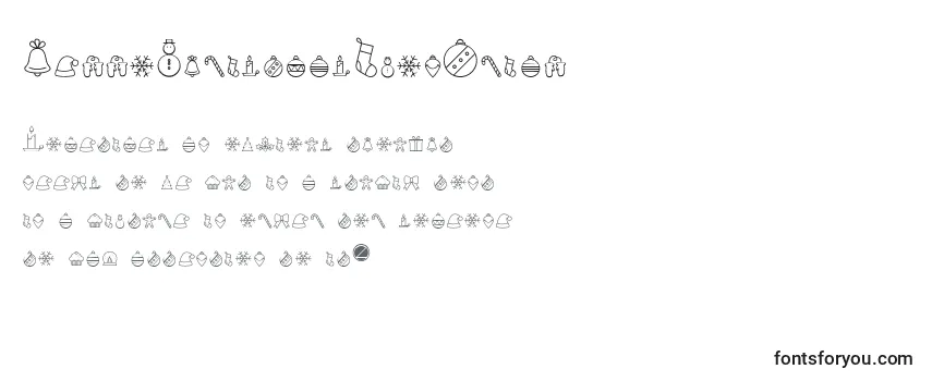 HelloChristmasIconTrial Font