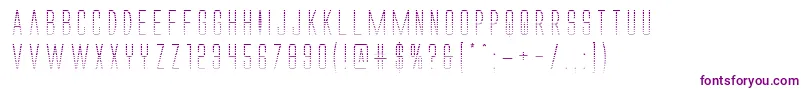 Alienleaguegrad Font – Purple Fonts on White Background