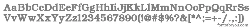 フォントErBukinistKoi8RBold – 白い背景に灰色の文字