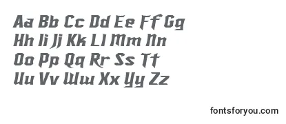 SfIronsidesExtendedItalic Font
