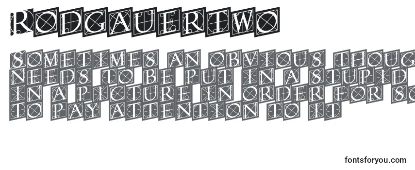 Rodgauertwo Font