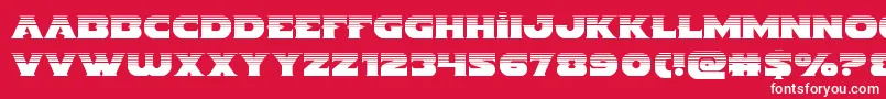 fuente Indigodemonhalf – Fuentes Blancas Sobre Fondo Rojo