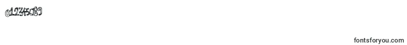 Kidsoutline-Schriftart – Schriften für Zahlen und Nummern