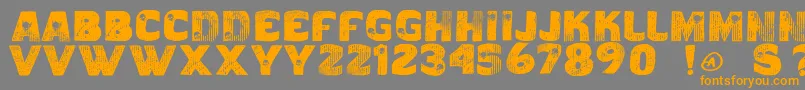 Más sobre la fuente Vtkscaveirada fuente Vtkscaveirada – Fuentes Naranjas Sobre Fondo Gris