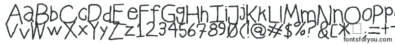 Шрифт Pastelfont – высокие шрифты