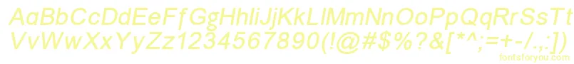 Unmaci Font – Yellow Fonts