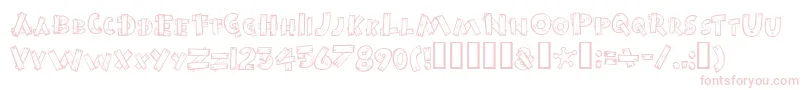 BurnstownDam Font – Pink Fonts